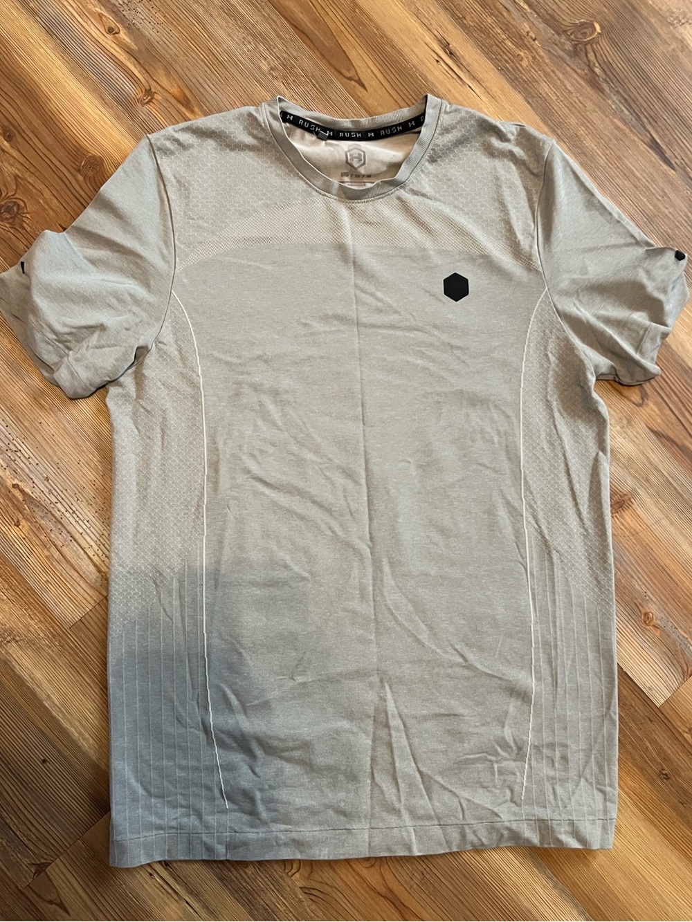 Under Armour Men's Light Beige Short-Sleeve Performance Tee